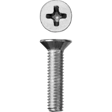 Винт ЗУБР &quot;МАСТЕР&quot; DIN 965, класс прочности 4.8, оцинкованный, M5x20мм, 5кг 303110-05-020 купить в Кургане