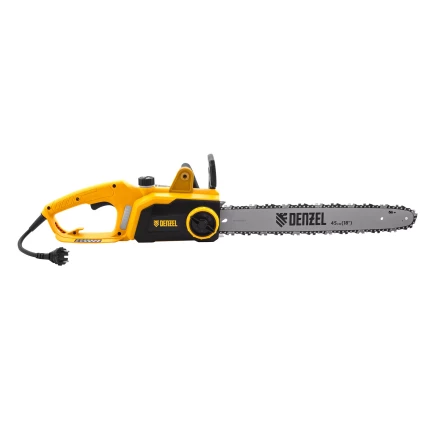 Пила цепная электрическая Denzel EDS-2200P, 2.2 кВт,поперечная, шина 45 см, шаг 3/8, паз 1.3 мм, 63 звена 95617 купить в Кургане