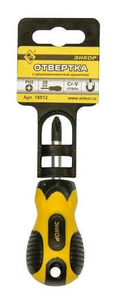 Отвертка PH2х38 мм Энкор 19512 купить в Кургане