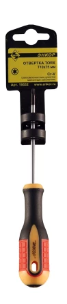 Отвертка Torx T10х75мм Энкор 19532 купить в Кургане