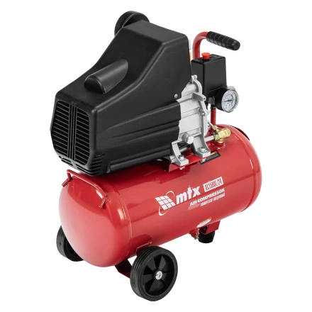 Компрессор воздушный MTX DC1500L/24, 1,5 кВт, 24 л, 210 л/мин 58017 купить в Кургане