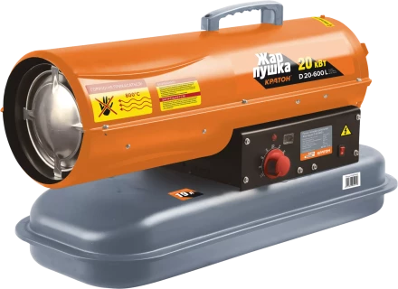 Дизельная тепловая пушка Жар-пушка D 20-600 L Кратон 3 09 05 014 купить в Кургане