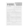 Шнур сетевой Denzel Energy Series, ПВС, 1,5 м, 3 x 1 мм, с неразборной вилкой, черный, 3 м, 37663 купить в Кургане