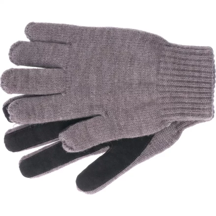 Перчатка двойная полушерстяная спилковый наладонник 150 г Сибртех артикул 68630 купить в Кургане
