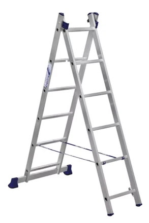 Лестница 2-х секционная алюминиевая 2*6 1013292 купить в Кургане