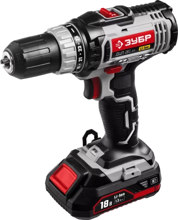 Дрель-шуруповерт 2 АКБ ДШЛ-181 КН серия СТАНДАРТ купить в Кургане