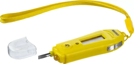 Тестер напряжения STAYER &quot;МASTER&quot; цифровой со световым индикатором, 12-220В, 70мм 45282 купить в Кургане