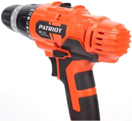 Дрель-шуруповерт аккумуляторная PATRIOT BR 180 в кейсе купить в Кургане