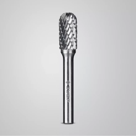Зубр Твердосплавная борфреза C - цилиндр со сферическим концом, 10 х 20 мм (28802-10-20) купить в Кургане