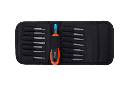 Отвертка переставная Кратон Complect SSK-01, набор 14 пр. 2 09 05 001 купить в Кургане