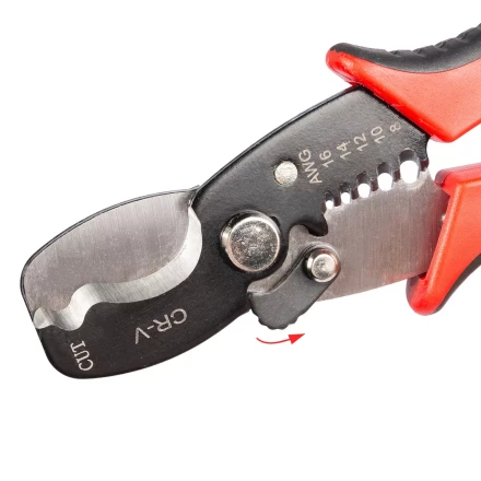 Ножницы для резки проводов КВТ MC-06 до 15 мм с функцией зачистки изоляции (85934) купить в Кургане