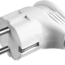 Вилка MAXElectro электрическая, 16А/220В, угловая, с заземлением, белая, STAYER 55161-W купить в Кургане