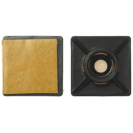 Площадка ЗУБР &quot;МАСТЕР&quot; под хомут нейлоновая, самоклеящаяся, 27 x 27 мм, 5 шт 4-309176-27-27 купить в Кургане