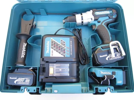 Дрель-шуруповерт аккумуляторная Makita DHP454RFE купить в Кургане