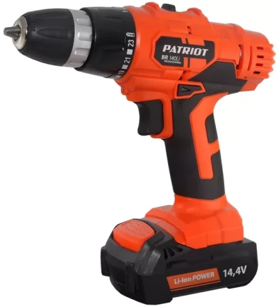 Аккумуляторная дрель -шуруповерт BR 140 PATRIOT купить в Кургане