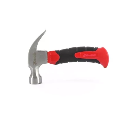 Молоток-гвоздодер мини фибергласовая двухкомпонентная рукоятка 250г Matrix 10444 купить в Кургане