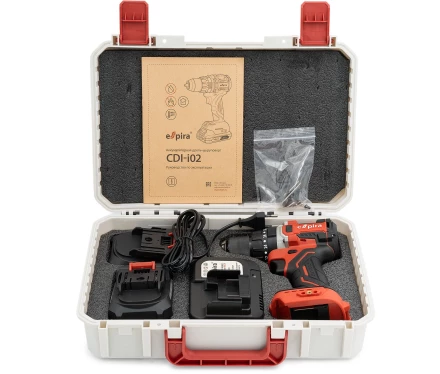 Аккумуляторная ударная дрель-шуруповерт ESPIRA CDI-i02 411054 купить в Кургане