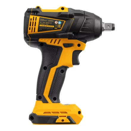 Гайковерт ударный аккумуляторный бесщеточный Denzel 26502 CIW-IB-300-0, Li-ion, 18В, 300Нм купить в Кургане