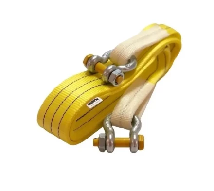 Буксир текстильный ленточный TOR БТЛ 12,0 т 6,0 м (скоба-скоба) 1047602 купить в Кургане