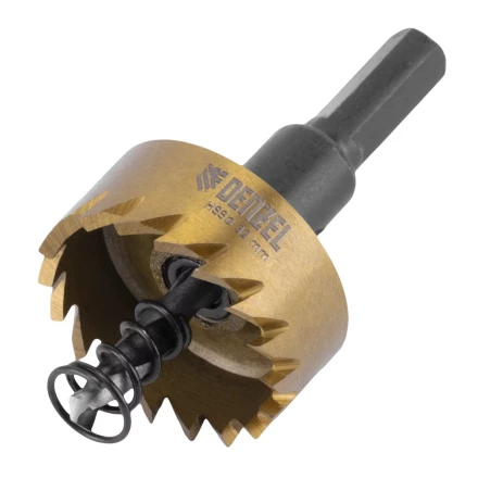 Коронка по металлу HSS, 32 мм, нитридтитановое покрытие Denzel 724109 купить в Кургане