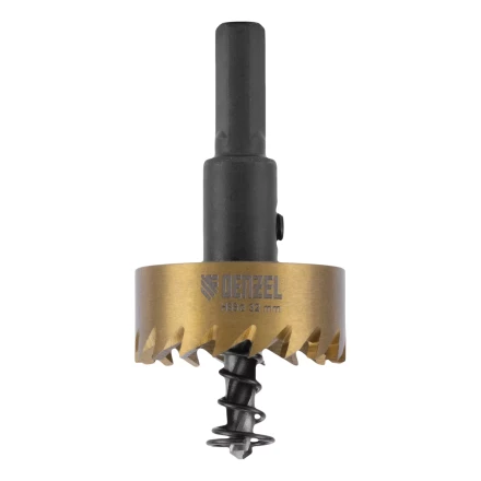 Коронка по металлу HSS, 32 мм, нитридтитановое покрытие Denzel 724109 купить в Кургане