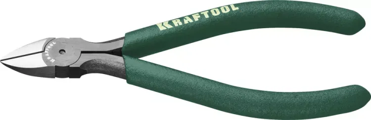 Бокорезы KRAFTOOL "KRAFT-MINI", обливные рукоятки, CrV сталь, 125мм 220017-5-12 купить в Кургане