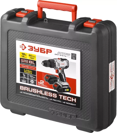 Дрель-шуруповерт BL-motor ДАИ-18-2-Ли КНМ4 серия МАСТЕР купить в Кургане