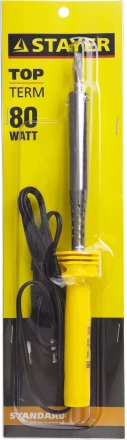 Паяльник STAYER &quot;STANDARD&quot; с пластмассовой рукояткой и долговечным жалом, 80 Вт, клин 55330-80 купить в Кургане