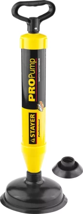 Вантуз STAYER &quot;Professional&quot; вакуумный PROPump, с двумя адаптерами 51925 купить в Кургане