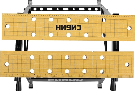 Верстак столярный СИБИН складной, 605х635х780 мм 38723 купить в Кургане