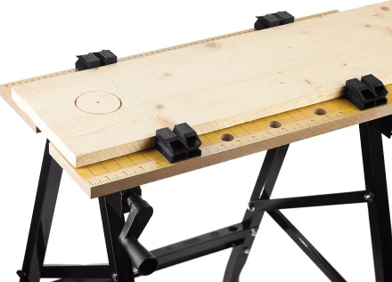 Верстак столярный СИБИН складной, 605х635х780 мм 38723 купить в Кургане