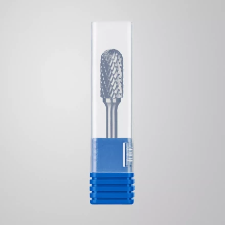 Зубр Твердосплавная борфреза C - цилиндр со сферическим концом, 12 х 25 мм (28802-12-25) купить в Кургане