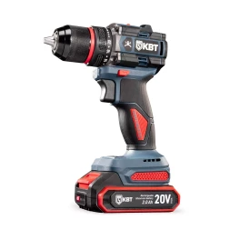 Дрель-шуруповерт аккумуляторная бесщеточная КВТ DB-20-13 с максимальным размером оснастки до 13 мм (102588)