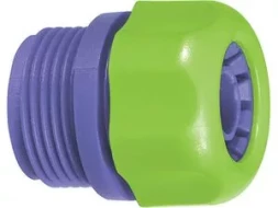 Соединитель пластмассовый для шланга 1/2" с внешней резьбой 3/4" PALISAD 66145