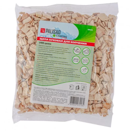 Щепа буковая для копчения 200 гр Camping Palisad 69620 купить в Кургане