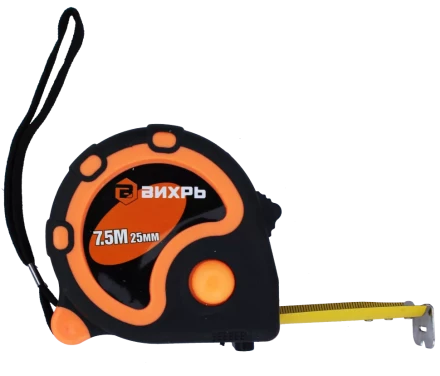 Рулетка Вихрь 7,5мх25мм купить в Кургане