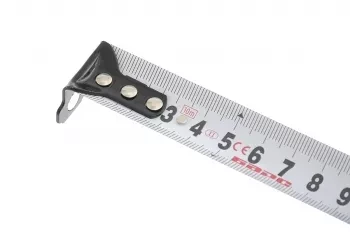 Рулетка Вектор 5 м х 25 мм, утолщенное полотно, магнитный зацеп, обрезиненный корпус  БАРС 32542 купить в Кургане