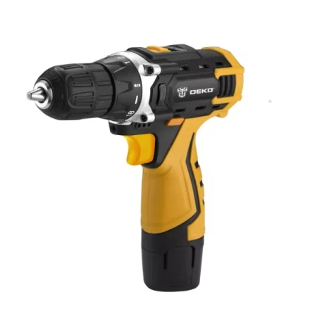 Дрель аккумуляторная DEKO DKCD12FU-Li SET3, 063-4173, в кейсе + оснастка 13 шт купить в Кургане