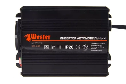 Автомобильный инвертор WESTER MSW250 купить в Кургане