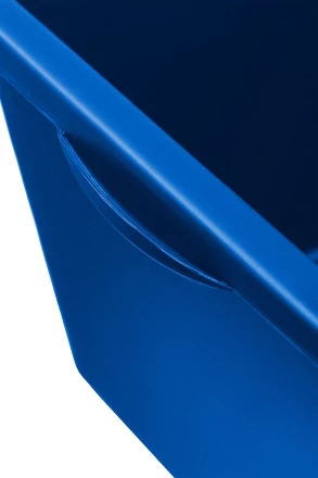 ЗУБР 60 л, первичный высокопрочный пластик, усиленный прямоугольный строительный таз (06096-65) купить в Кургане