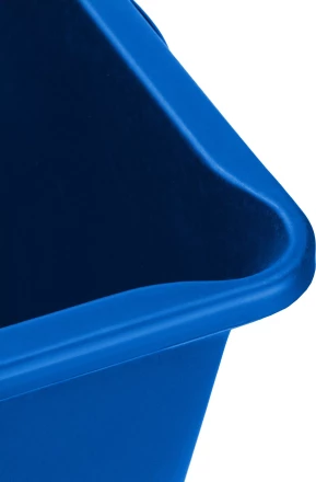 ЗУБР 60 л, первичный высокопрочный пластик, усиленный прямоугольный строительный таз (06096-65) купить в Кургане