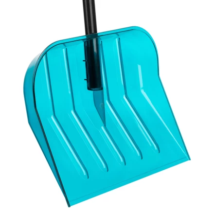 Лопата для уборки снега поликарбонат, 460 x 400 x 1430 мм, алюминиевый черенок, Luxe, Palisad 61636 купить в Кургане