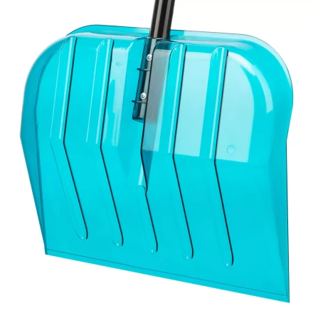 Лопата для уборки снега поликарбонат, 460 x 400 x 1430 мм, алюминиевый черенок, Luxe, Palisad 61636 купить в Кургане