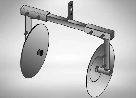 Окучник дисковый ТИП 2 раздвижной ОКД 700.625.17 PATRIOT купить в Кургане