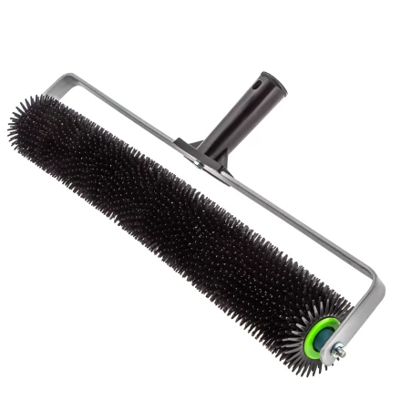 Валик игольчатый для наливных полов с рамой, острая игла, 500 мм Сибртех 81112 купить в Кургане