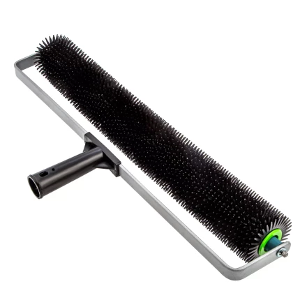 Валик игольчатый для наливных полов с рамой, острая игла, 500 мм Сибртех 81112 купить в Кургане