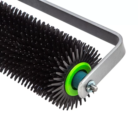 Валик игольчатый для наливных полов с рамой, острая игла, 500 мм Сибртех 81112 купить в Кургане