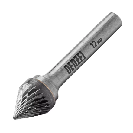Борфреза по металлу твердосплавная, зенкер 60 град., тип-J, 12 мм// Denzel 72057 купить в Кургане