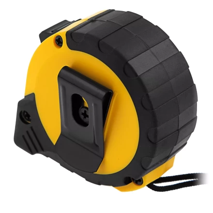 Рулетка Denzel 3м х 16мм, двухкомп. корпус, кнопка-пауза, 31541 купить в Кургане