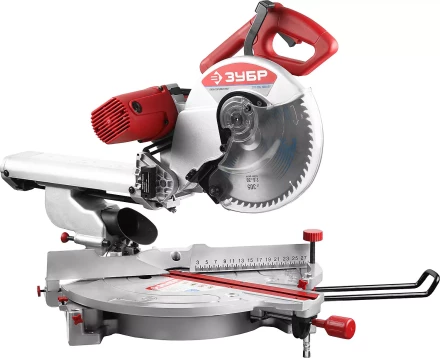 Пила торцовочная ЗУБР, плавный пуск, ременной привод, 305 мм, 4200 об/мин, 1800 Вт ЗПТ-305-1800-ЛР купить в Кургане